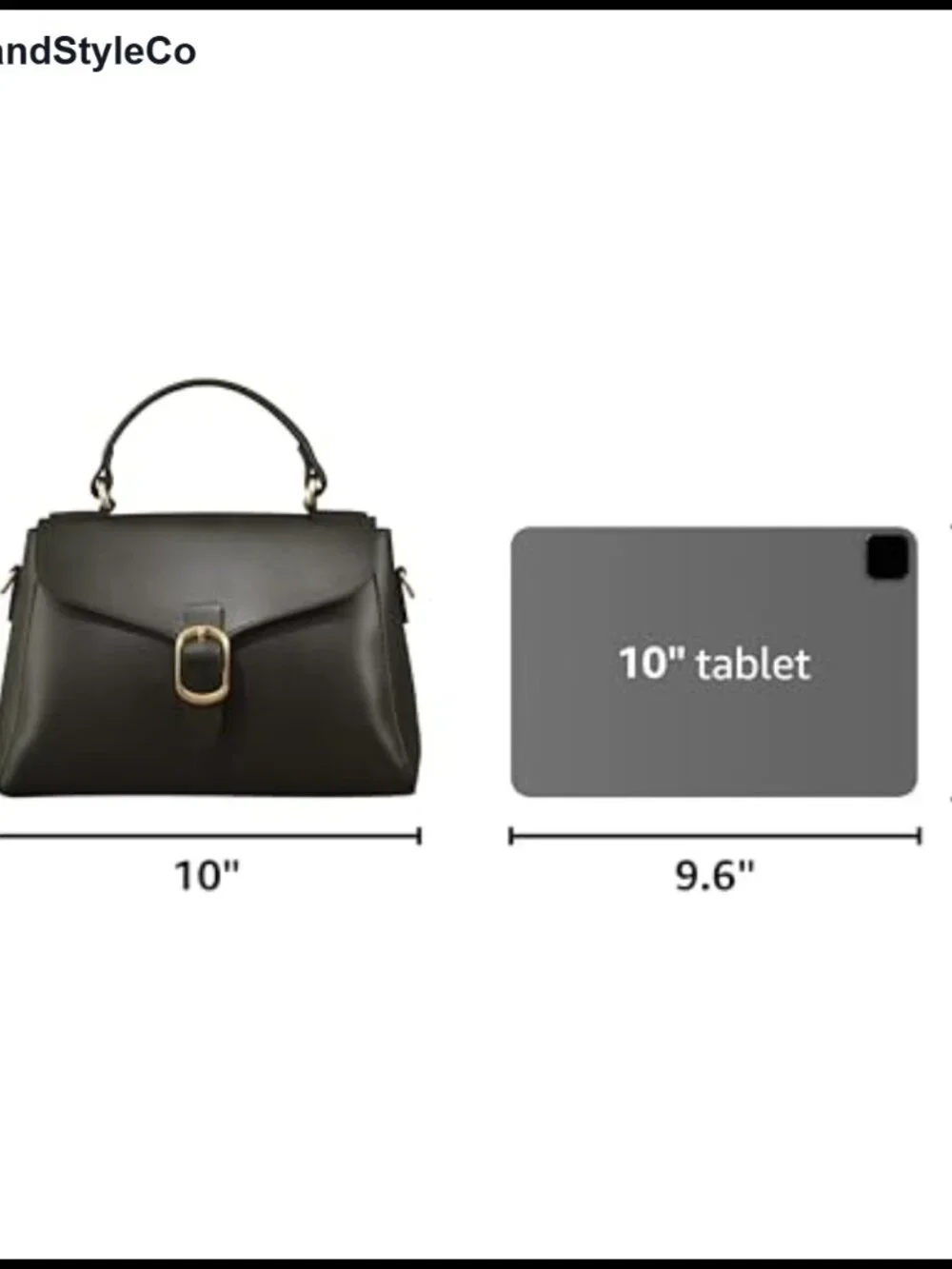 Vintage Vegan Leather Flap Top Handle Satchel Bag with Detachable Clutch